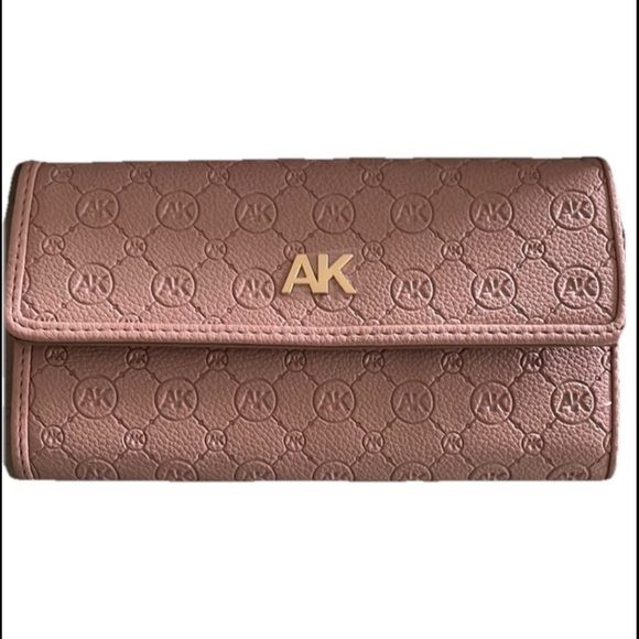 Anne Klein Monogram Pink Wallet (NWT) - Picture 1 of 4